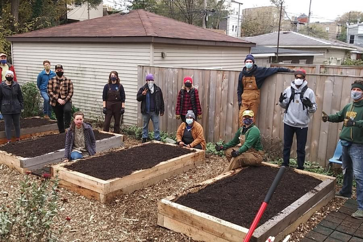 NeighborSpace gardeners and plots of land